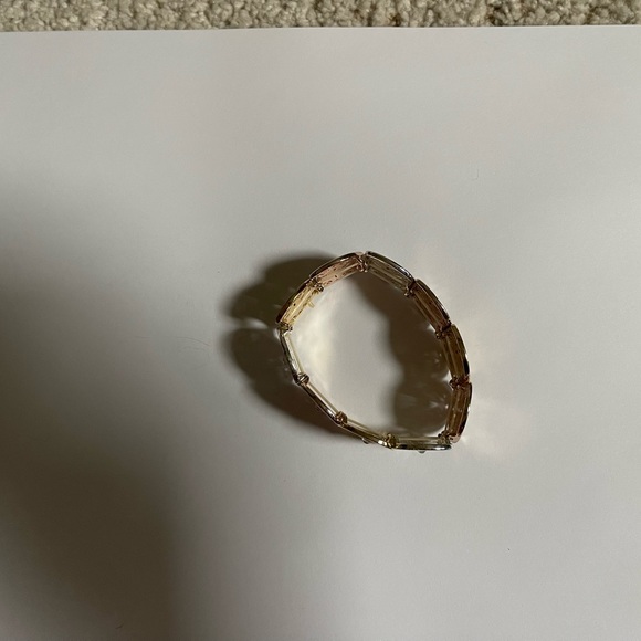 Charming Charlie Three-Tone Cuff Bracelet - Picture 3 of 4